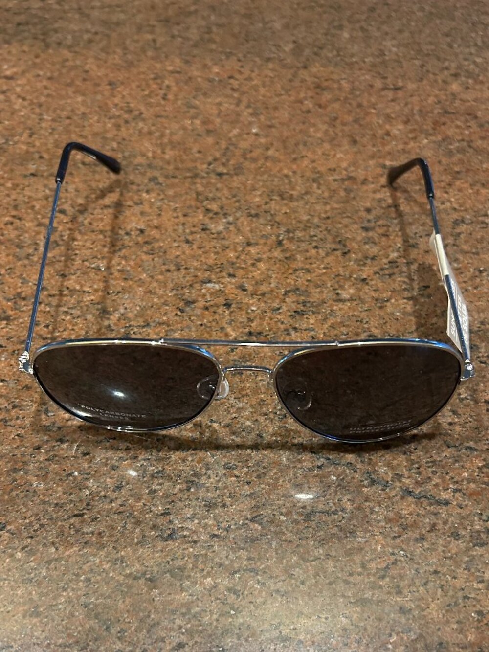 Mirrored Silver Rims Sunglasses - NWT